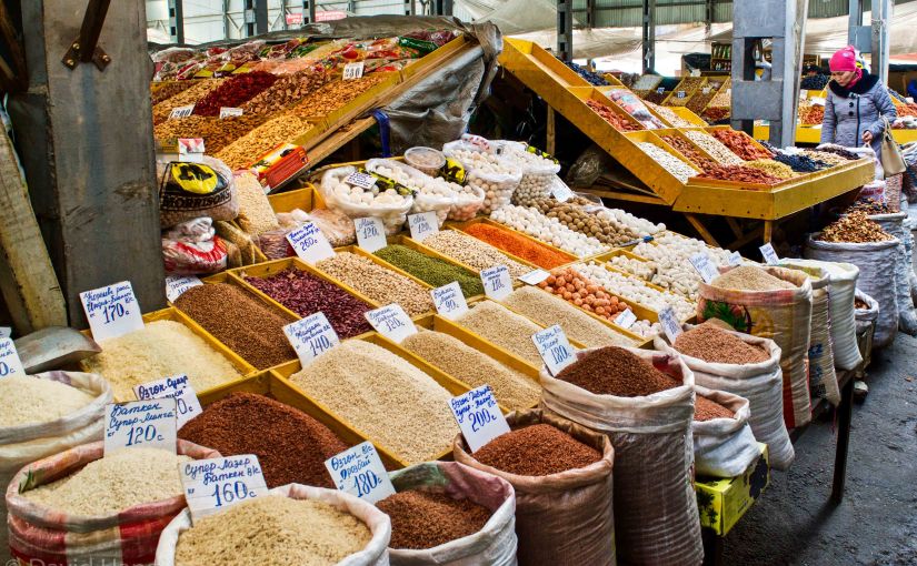 Osh Bazaar – getting lost in a maze of&nbsp;shops